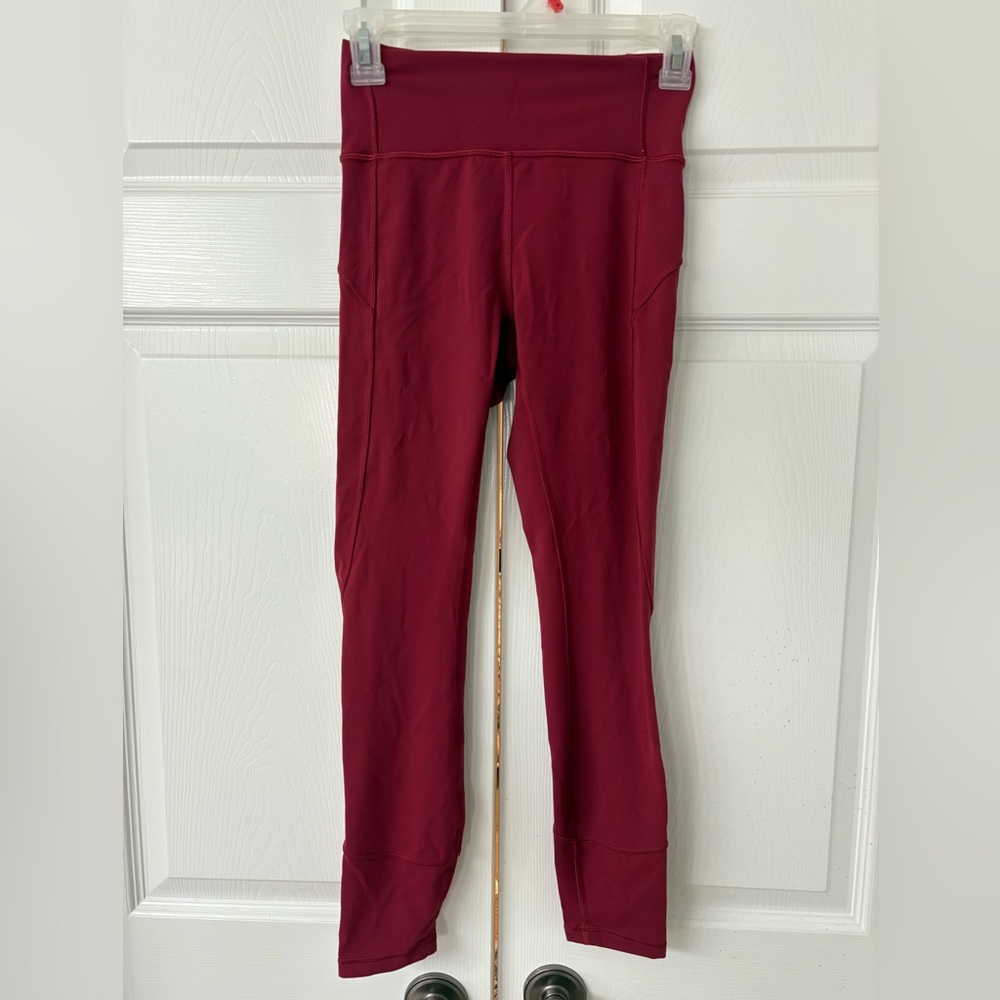 Lululemon Athletica align 25in Leggings raspberry